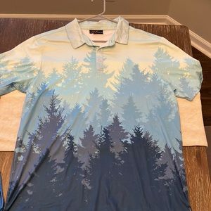 Performance stretch golf polo